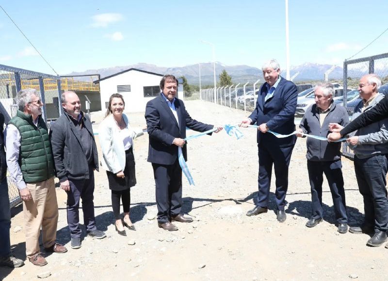 Weretilneck inauguró la planta depuradora de líquidos cloacales del PITBA